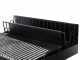 100 cm Wood-fired Barbecue with 98x48 Stainless Steel Grid and V Grooves for Grease Recovery - Foldable and Portable