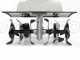 GeoTech EC 1500-6 - Electric GardenTiller - 1500 W - 6 Rotary Hoes Rows 