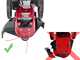 GeoTech DG 58 F - 4-stroke gasoline wheeled push brush cutter