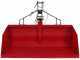 GeoTech 120 cm - Tractor-mounted Rear Loader Bucket - Medium Series - 300 Kg Loading Capacity