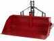GeoTech 100 cm - Tractor-mounted Rear Loader Bucket - Medium Series - 300 Kg Loading Capacity