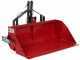 GeoTech 100 cm - Tractor-mounted Rear Loader Bucket - Medium Series - 300 Kg Loading Capacity