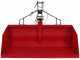 GeoTech 140 cm - Tractor-mounted Rear Loader Bucket - Medium-Heavy Series - 500 Kg Loading Capacity