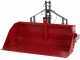 GeoTech 140 cm - Tractor-mounted Rear Loader Bucket - Medium-Heavy Series - 500 Kg Loading Capacity