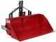GeoTech 140 cm - Tractor-mounted Rear Loader Bucket - Medium-Heavy Series - 500 Kg Loading Capacity