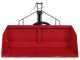 GeoTech 120 cm - Tractor-mounted Hydraulic Rear Loader Bucket - Medium Series - 300 Kg Loading Capacity