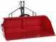 GeoTech 140 cm - Tractor-mounted Hydraulic Loader Bucket - Medium-Heavy Series - 500 Kg Loading Capacity