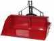 GeoTech 140 cm - Tractor-mounted Hydraulic Loader Bucket - Medium-Heavy Series - 500 Kg Loading Capacity