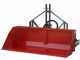 GeoTech 200 cm - Tractor-mounted Hydraulic Loader Bucket - Heavy Series - 700 Kg Loading Capacity