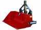 GeoTech 200 cm - Tractor-mounted Hydraulic Loader Bucket - Heavy Series - 700 Kg Loading Capacity