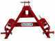 GeoTech - Tractor-mounted loading forks for hay Bales - 3-point hitch tractor connection