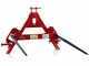 GeoTech - Tractor-mounted loading forks for hay Bales - 3-point hitch tractor connection