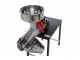 Reber 9011 NX - N.5 Tomato Press with Stainless Steel Bench - 400 W Induction Motor