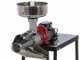 Reber 9011 NX - N.5 Tomato Press with Stainless Steel Bench - 400 W Induction Motor