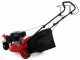 GeoTech Pro S42-3 BMSWG Self-propelled Petrol Lawn Mower, Single Front Pivoting Wheel - Loncin