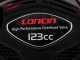 GeoTech Pro S42-3 BMSWG Self-propelled Petrol Lawn Mower, Single Front Pivoting Wheel - Loncin