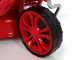 GeoTech Pro S42-3 BMSWG Self-propelled Petrol Lawn Mower, Single Front Pivoting Wheel - Loncin