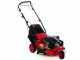 GeoTech Pro S42-3 BMSWG Self-propelled Petrol Lawn Mower, Single Front Pivoting Wheel - Loncin