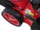 GeoTech Pro S47-3 BMSWG Self-propelled Petrol Lawn Mower, Single Front Pivoting Wheel - Loncin