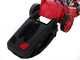 GeoTech Pro S47-3 BMSWG Self-propelled Petrol Lawn Mower, Single Front Pivoting Wheel - Loncin