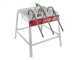 Grifo Three-spout - Manual Filling Machine with Stainless Steel Spouts and Plastic Tank