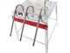Grifo Three-spout - Manual Filling Machine with Stainless Steel Spouts and Plastic Tank