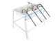 Grifo Four-spout - Manual Filling Machine with Stainless Steel Spouts and Plastic Tank