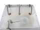 Grifo Three-spout - Manual Filling Machine with Stainless Steel Spouts and Enamelled Steel Tank