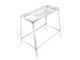 Stand in enamelled steel for grape crusher-destemmers