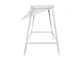 Stand in enamelled steel for grape crusher-destemmers