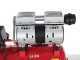 GeoTech S-AC 24.8.10 - Silenced Electric Air Compressor - Oilless 24 L - 1HP motor