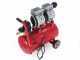 GeoTech S-AC 24.8.10 - Silenced Electric Air Compressor - Oilless 24 L - 1HP motor