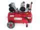 GeoTech S-AC50-8-10x2 - Double Head Silenced Electric Air Compressor - Oilless 50L - 2 Hp