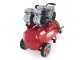 GeoTech S-AC50-8-10x2 - Double Head Silenced Electric Air Compressor - Oilless 50L - 2 Hp