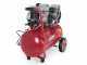 GeoTech S-AC50-8-10x2 - Double Head Silenced Electric Air Compressor - Oilless 50L - 2 Hp