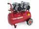 GeoTech S-AC50-8-10x2 - Double Head Silenced Electric Air Compressor - Oilless 50L - 2 Hp