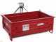 GeoTech TRP 140 Tractor-mounted Transport Box - Tipping Transporter - 3 Openable Side Panles