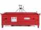 GeoTech TRP 140 Tractor-mounted Transport Box - Tipping Transporter - 3 Openable Side Panles