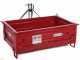 GeoTech TRP 140 Tractor-mounted Transport Box - Tipping Transporter - 3 Openable Side Panles