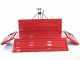 GeoTech TRP 160 Tractor-mounted Transport Box - Tipping Transporter - 3 Openable Side Panles