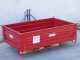 GeoTech TRP 200 Tractor-mounted Transport Box - Tipping Transporter - 3 Openable Side Panles
