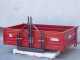 GeoTech TRP 200 Tractor-mounted Transport Box - Tipping Transporter - 3 Openable Side Panles