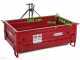 GeoTech TRP 200 Tractor-mounted Transport Box - Tipping Transporter - 3 Openable Side Panles