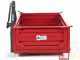 GeoTech TRP 200 Tractor-mounted Transport Box - Tipping Transporter - 3 Openable Side Panles