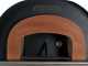 AgriEuro Top-Line Cibus Inox 800 - Outdoor Wood-fired Oven for with 80 &Oslash; Chamber, 5 Pizzas
