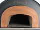 AgriEuro Top-Line Cibus Inox 800 - Outdoor Wood-fired Oven for with 80 &Oslash; Chamber, 5 Pizzas