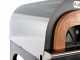 AgriEuro Top-Line Cibus Inox 800 - Outdoor Wood-fired Oven for with 80 &Oslash; Chamber, 5 Pizzas