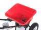 GeoTech 80LB Walk-behind Manual Compost Spreader and Garden Seeder