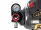 Nuair FU 227/8/6E - Compact Portable Electric Air Compressor - 2HP motor - 6 L