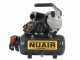 Nuair FU 227/8/6E - Compact Portable Electric Air Compressor - 2HP motor - 6 L